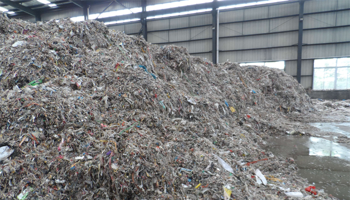 Plastic Waste From Pulp And Paper Mill Industry Recycling