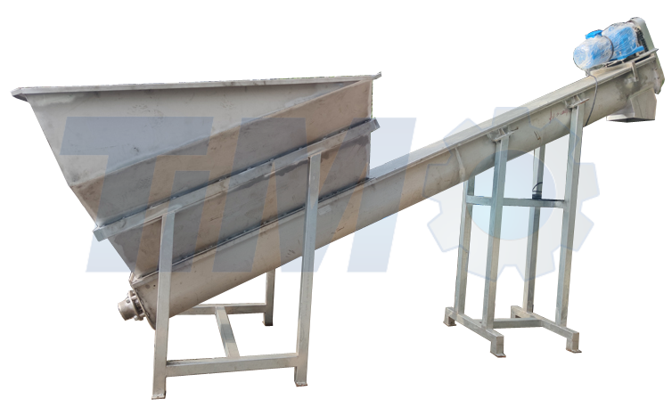 Big Storing & Feeding Auger Conveyor