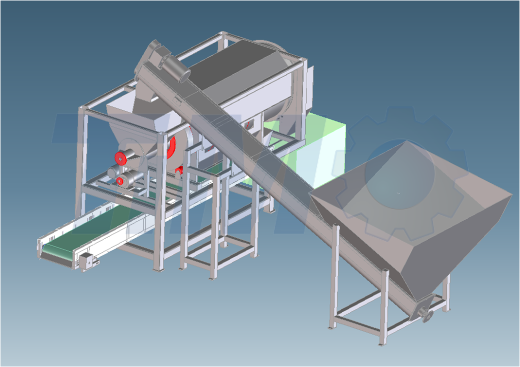 trommel screen system