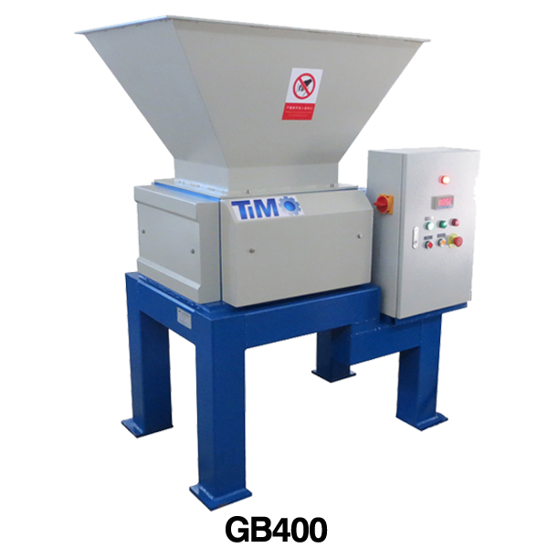 Glass bottle crusher GB400